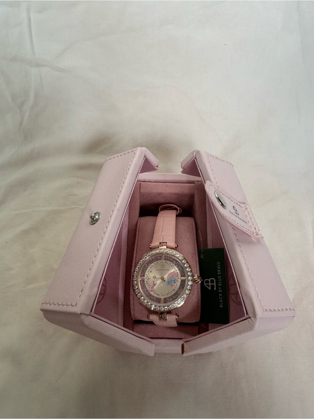 NIB Black by Blue Brave "Cowherd & Weaver Girl" 34mm Watch Gift Set